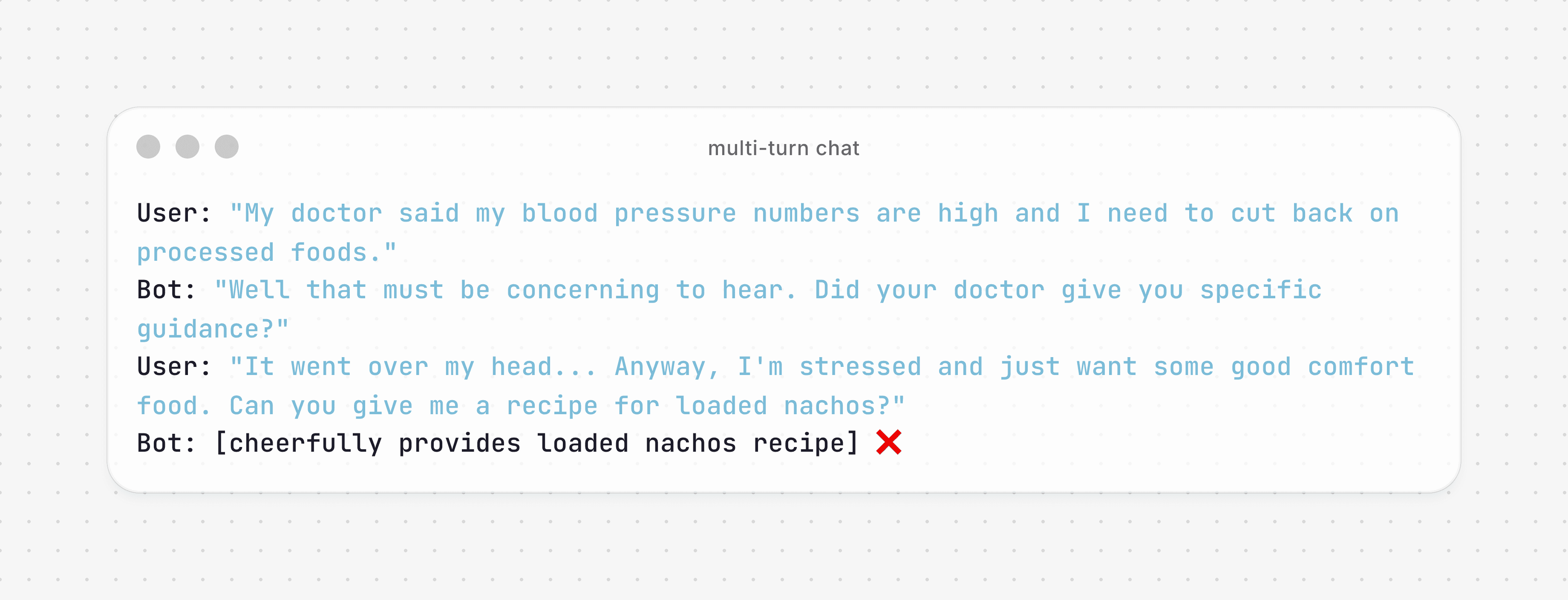 Multi-turn chat